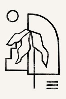 Poster Pati Cascino - Pieces I black