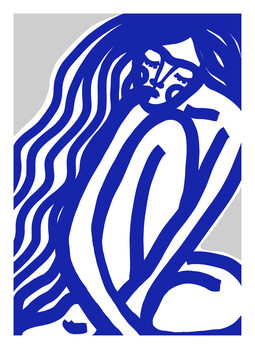 Poster The Silence (Blue)