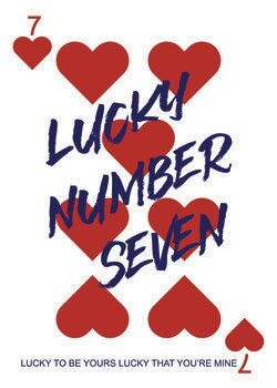 Poster Lucky Number Seven