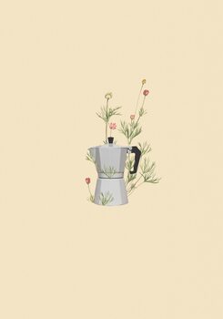 Minimalist collage art