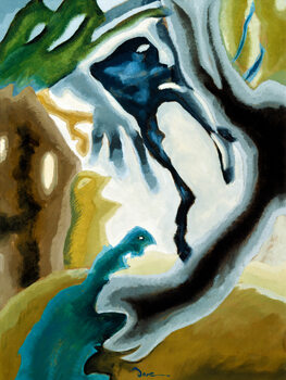 Poster Barnyard Fantasy (Abstract Painting) - Arthur Dove