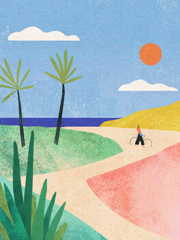 Plakat Beach Girl
