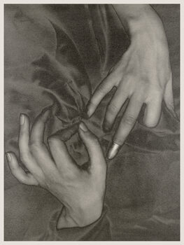 Plagát Hands & Thimble (Georgia O’Keeffe) - Alfred Stieglitz