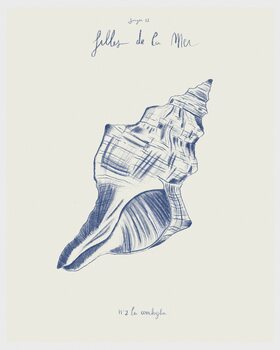 Poster Filles de la mer n.2 - La conchiglia