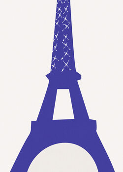 Plakát Eiffel Bleu