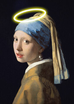 Plakat Girl With A Halo