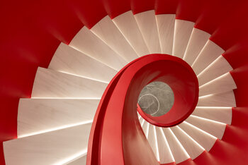 Poster Spiral staircase