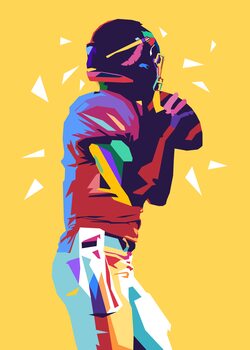 American Football Pop Art
