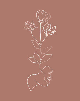 Poster Head Bloom