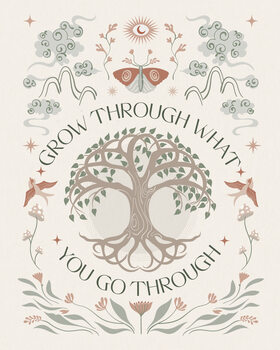 Poster Grow Through