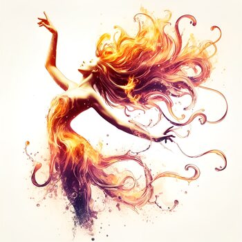 dancing woman