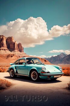 Timeless Sport Cars: Vintage-Inspired Illustration Collection