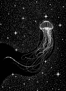 Poster Starry Jellyfish