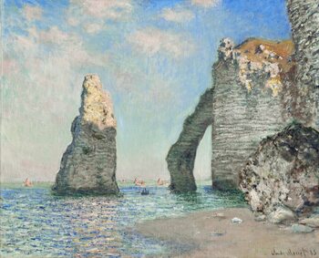 Poster The Rock Needle and the Porte d'Aval (1885)