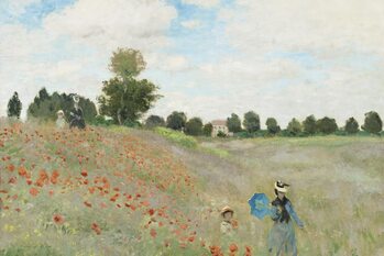 Poster Wild Poppies, near Argenteuil (1873)