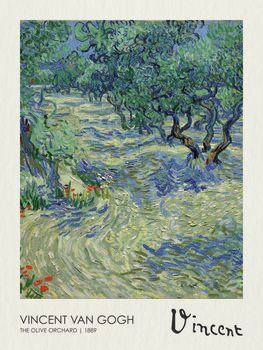 Poster Olive Orchard (1889)