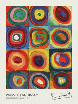 Poster Concentric Rings (1913)