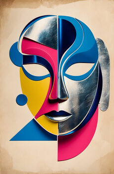 Vintage Inspired Abstract Art