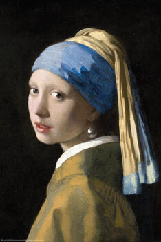 Plakat Girl with a pearl