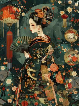japanese vintage poster