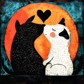 House Pets Abstract Art Collection