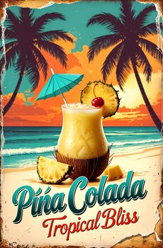 Vintage Cocktail Posters Collection: Timeless Drink Art Designs