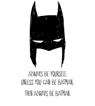 T-shirt Batman - Always Be Batman