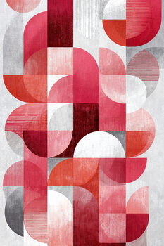 Poster Modern Geometric Mosaic