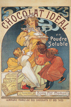 Poster Chocolat Idéal Chocolate Advert