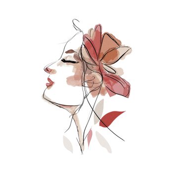Line and Wash Portrait Illustrations