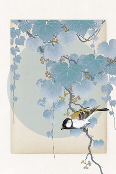 Plakat Delicate Bird And Foliage