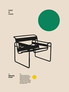 Plakát Bauhaus Design Chair
