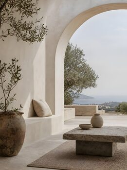 Mediterranean Architecture Wall Art | Luxury Neutral Fine Art Prints