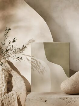 Minimalist Abstract Wall Art | Neutral Contemporary Fine Art Prints