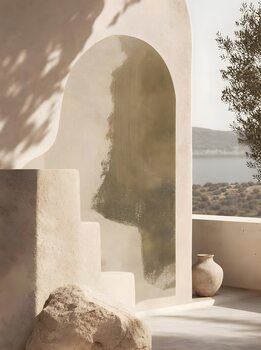 Mediterranean Architecture Wall Art | Luxury Neutral Fine Art Prints