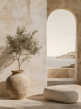 Mediterranean Architecture Wall Art | Luxury Neutral Fine Art Prints