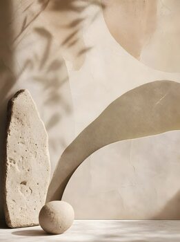 Minimalist Abstract Wall Art | Neutral Contemporary Fine Art Prints