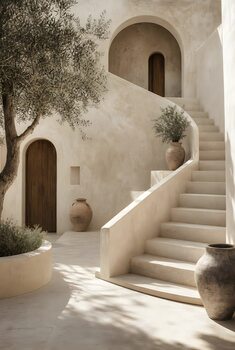 Mediterranean Architecture Wall Art | Luxury Neutral Fine Art Prints