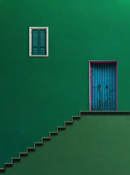 Plakat Blue Door