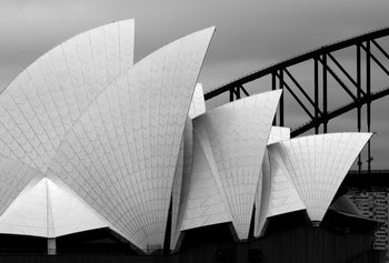 Plakát Opera house Sydney