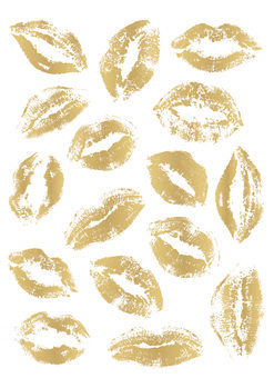 Plagát Golden Kisses