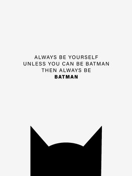 Plagát Always be Batman
