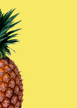 Poster Pinapple yellow