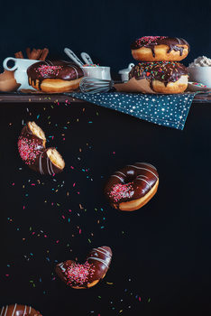 Poster Donuts from the top shelf