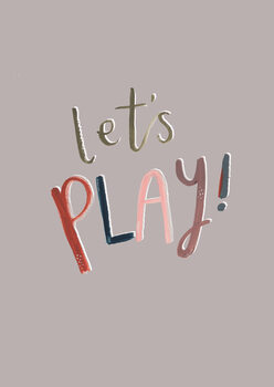 Poster Let's play