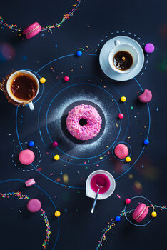 Poster Space Donut