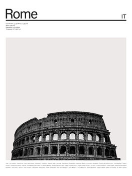 Poster City Rome 1