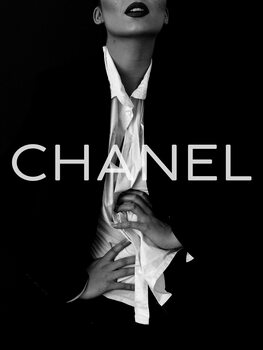 Poster Chanel model