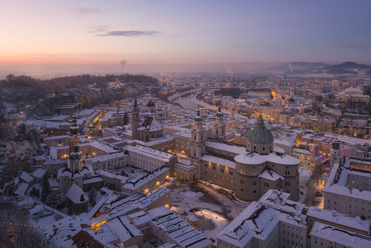 Levně Plakát, Obraz - Salzburg, Richard Vandewalle, 40 × 26.7 cm