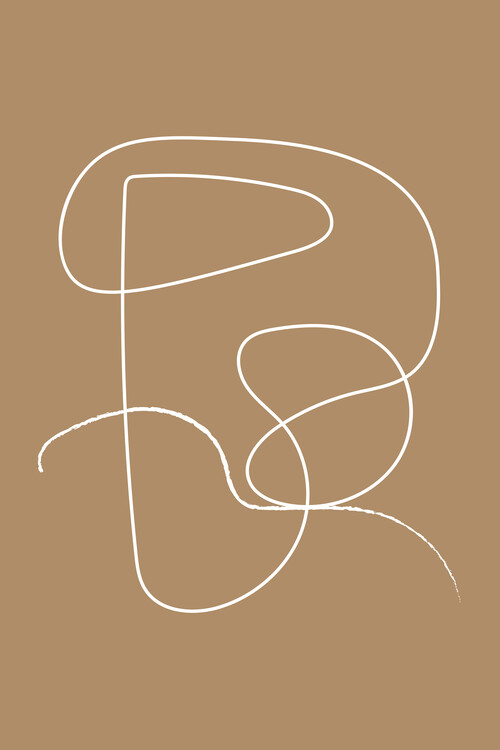 Canvas Print line art